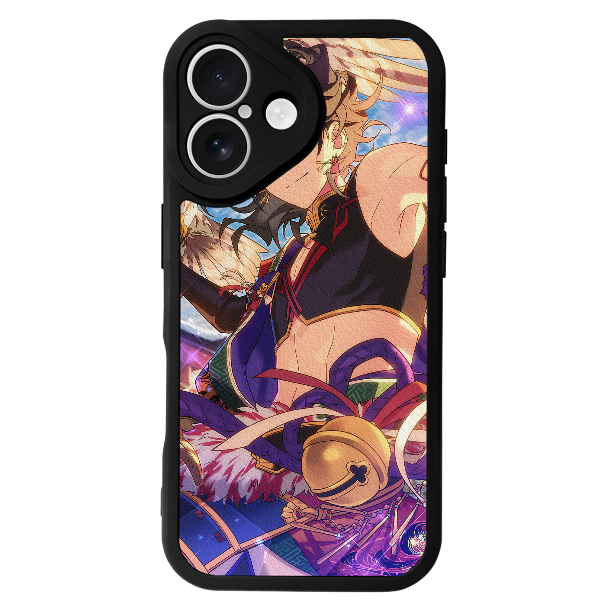 （画像用） あんさんぶるスターズ! Ensemble Stars 【iPhone 16シリーズ対応】シリコンスマホケース（レザー調） 材質：シリコン